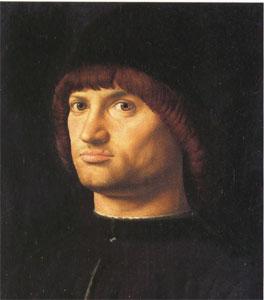 Antonello da Messina Portrait of a Man (mk05) France oil painting art